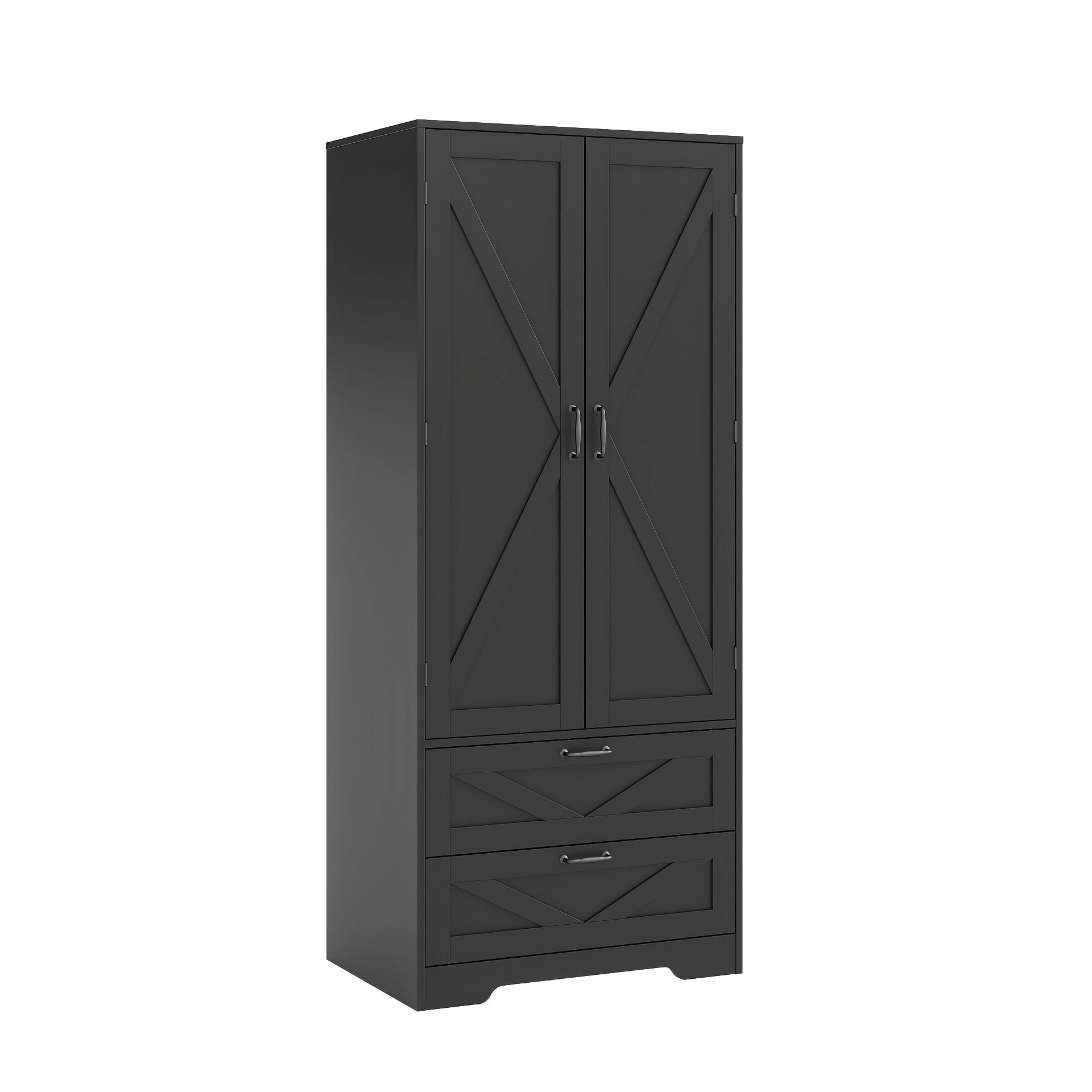 Armoire Wardrobe Closet with Doors, 65.3\